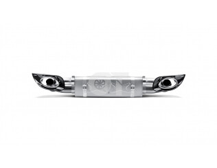 Выхлопная система Slip-On Line (Titanium) AKRAPOVIC Porsche 911 Turbo/Turbo S (9..