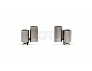 Насадки выхлопной системы Tail pipe set (Titanium) AKRAPOVIC PORSCHE PANAMERA / ..